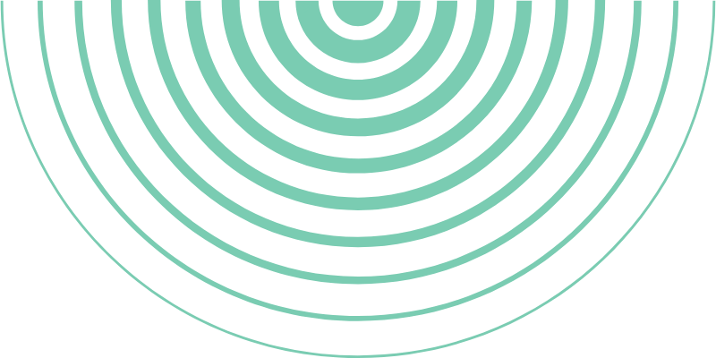 demi-cercles verts